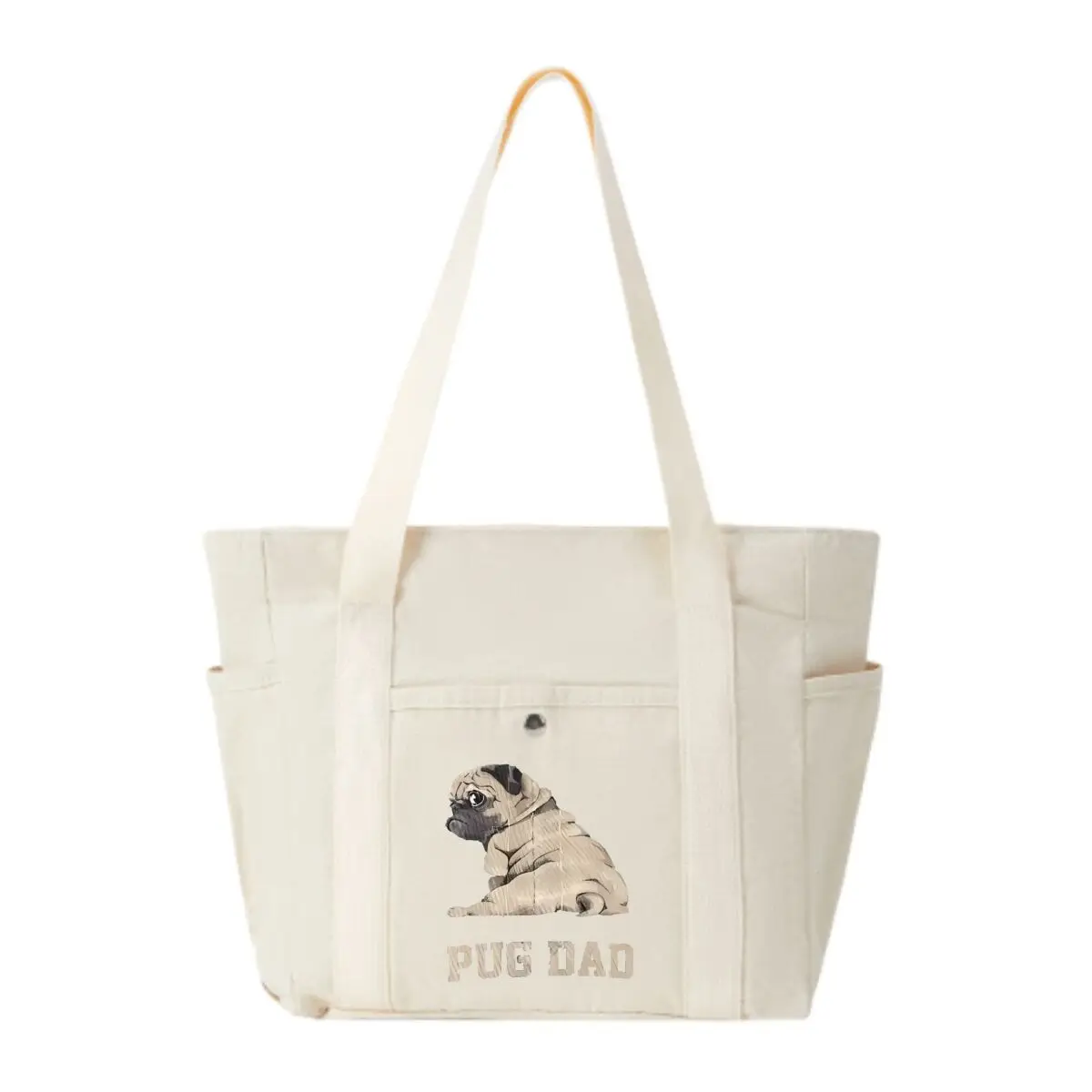 

Мопс, папа, любитель домашних животных, модная и удобная сумка для женщин, кошельки и сумки