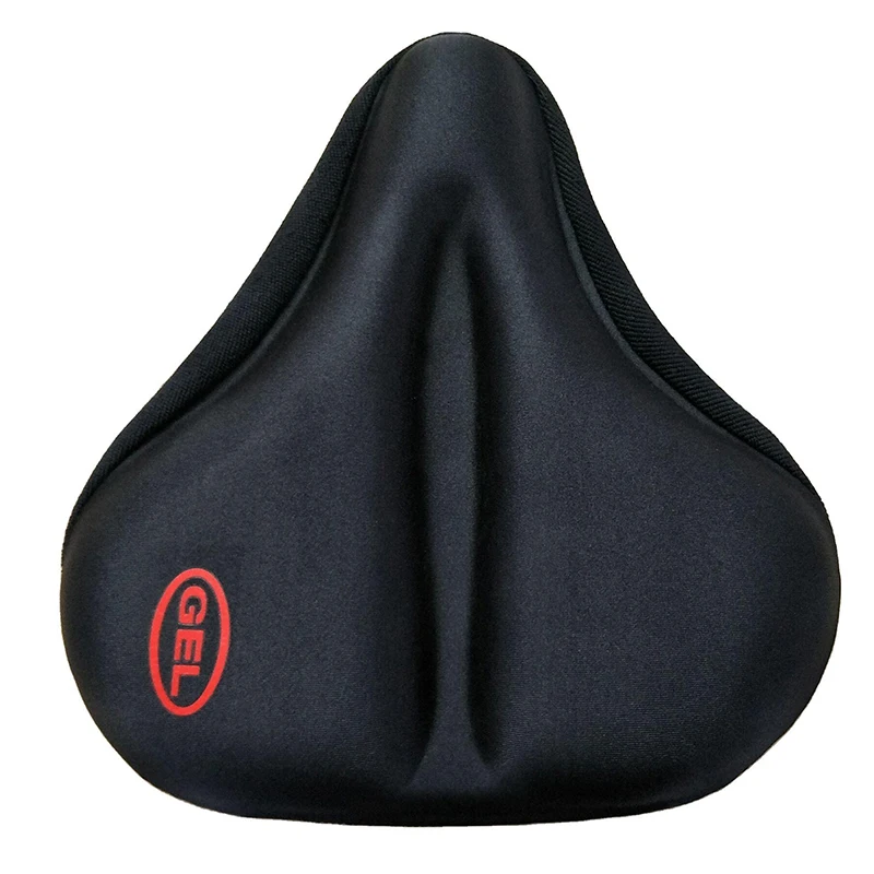 Increase and widen bicycle silicone cushion cover thickened mountain electric vehicle seat  bicycle saddle cover