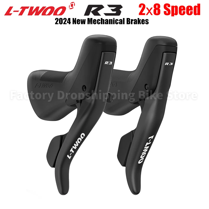 LTWOO R3 2x8 Speed Road Bike Mechanical Brake Dual Control Levers Aluminium Shifter Original Bicycle Parts Compatible Shimano