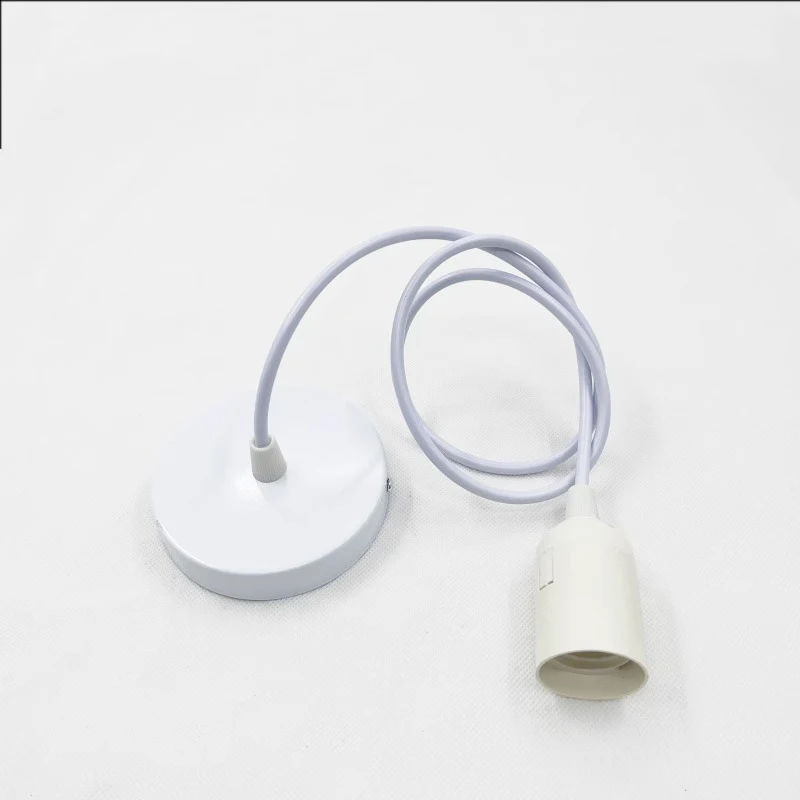 E27 Blubs Screw Lamp Bases Holder Chandelier Line Chandelier Restaurant Light Single Head lamp Holder Lamp Chandelier