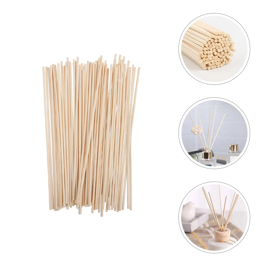 

100 Pcs Natural Plant Rattan Replacement Household Aroma Sticks Essential Oils Diffusers for Home