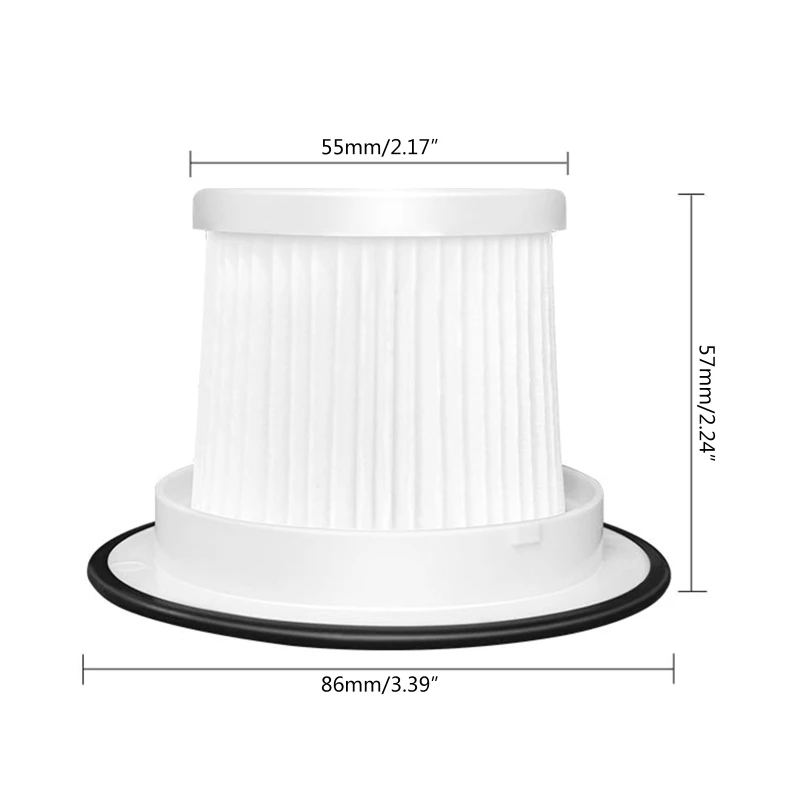 Substituição do filtro de aspirador HEPA para aspirador de pó japonês +/- 0 Plus A6HB