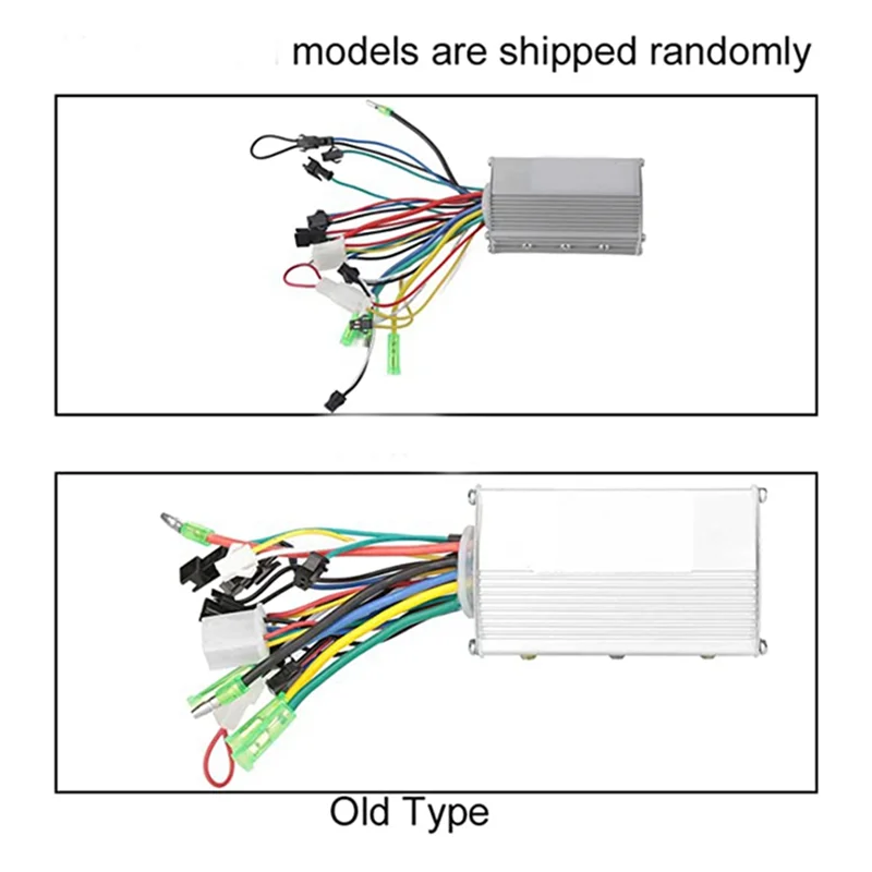 Elektrische motorcontroller, 36V / 48V 350W Brainpower-motorcontroller voor elektrische fietsscooter