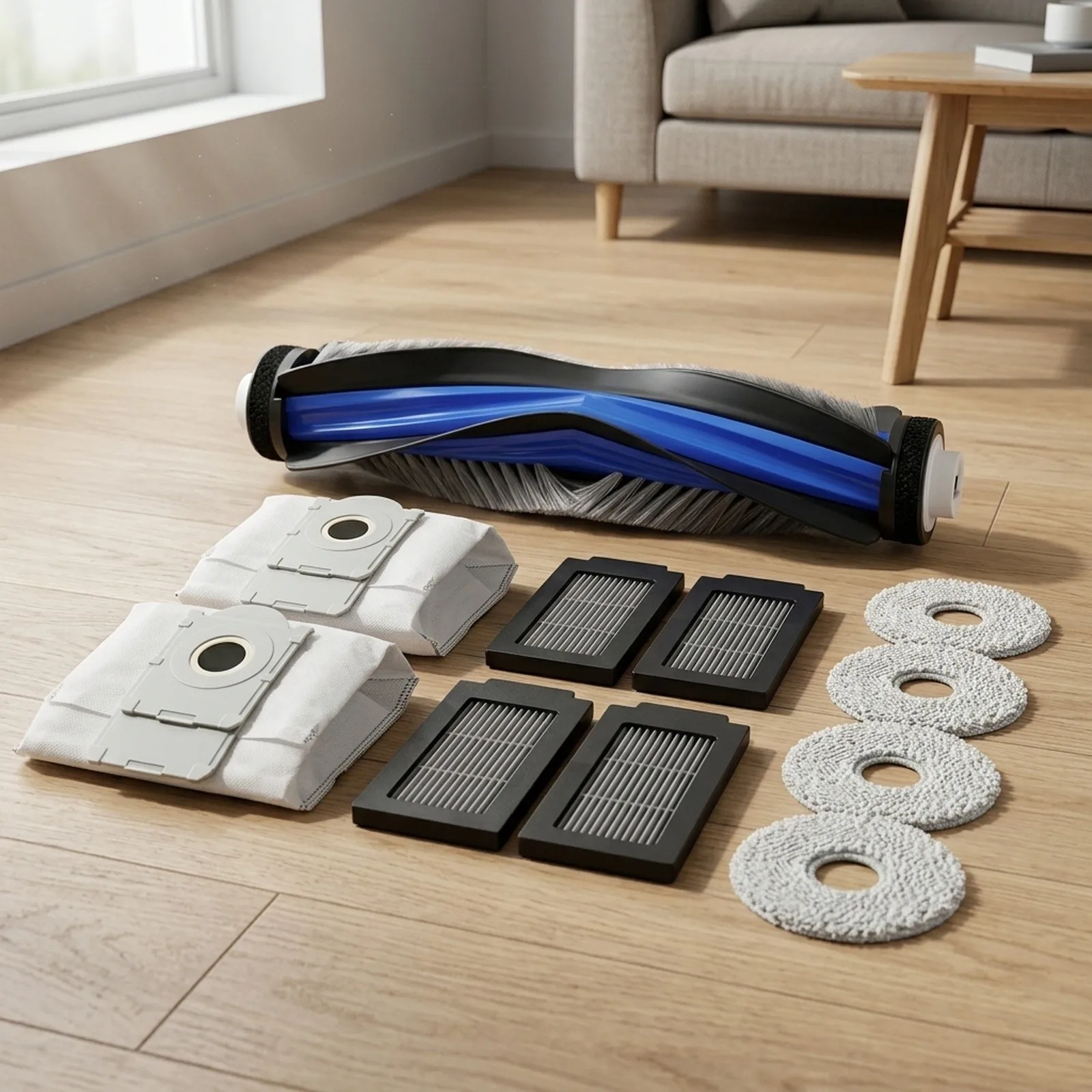 Corner Cleaning Brushes Robot Vacuum Cleaner Home Cleaning As Shown Efficient Corner Cleaning Enhanced Cleaning Performance