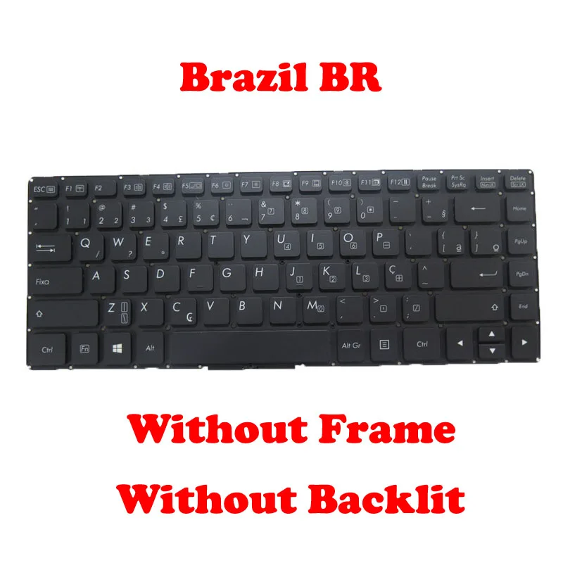 

No Backlit Keyboard For Getac V138418CS1 V00 BP-RO 531087680958 V138418CS1 V00 PO-RO 531087680982 V138418DS1 Black No Frame New