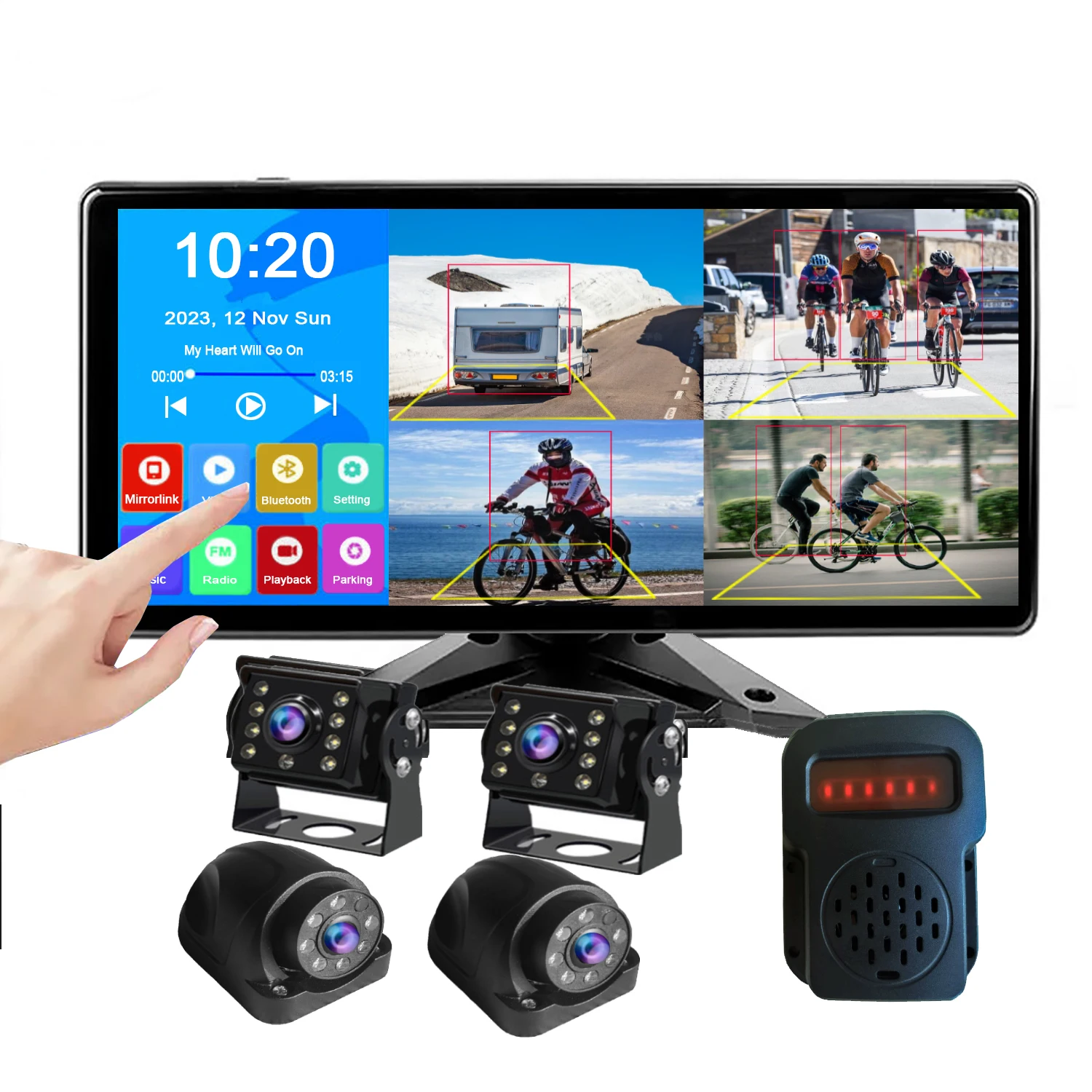 10.36 Inch Ahd 4CH …