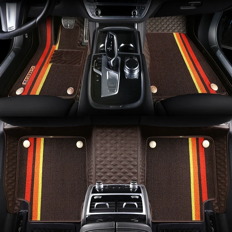 Custom Fit Car Floor Mat High Quality Eco Material For 98% More Than 3000 Models 5-Seats Car For Only Left Drive