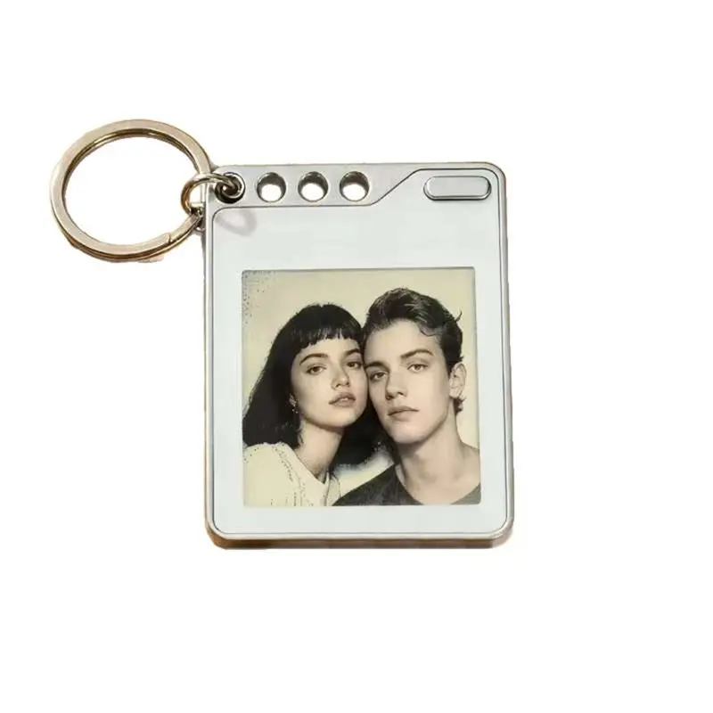 【RECOMENDAR】1.54-Inch E-Ink Screen Color Electronic Photo Keychain Portable For Luggage And Pets Bluetooth With Findmy Positioni