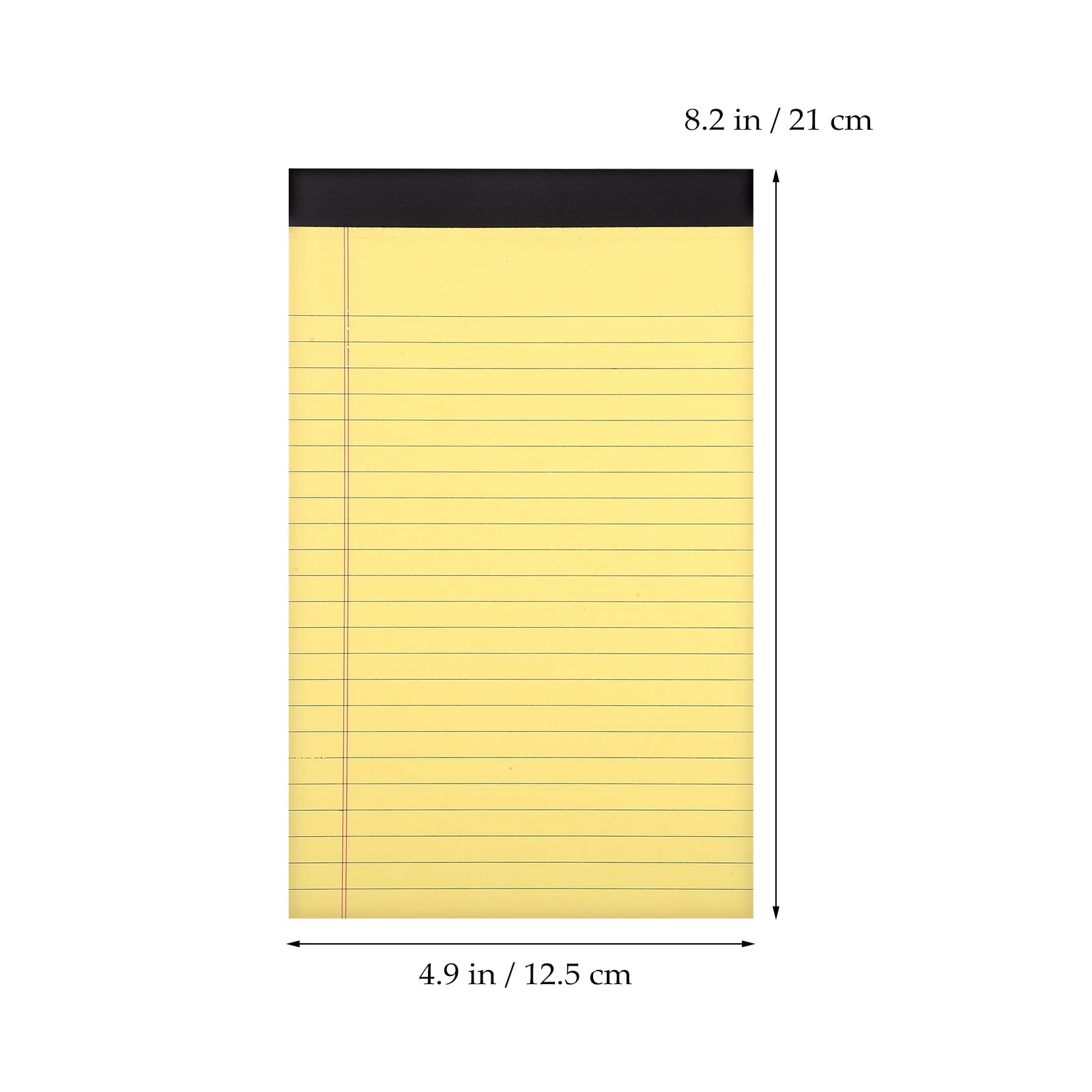 Colored Notepads A5 Small Legal Pads For Note Taking Writing Drawing Journaling Smooth Lined Paper Dotted Top