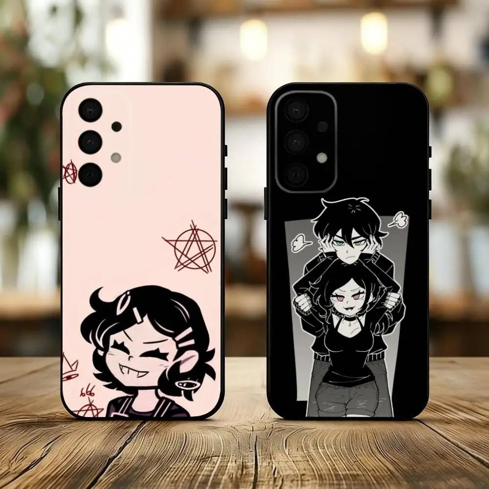 T-The Coffin Of A-Andy And L-Leyley  Phone Case For Samsung Galaxy A73,A72,A71,A70,A53,A52,A51,Others Soft Black Cover