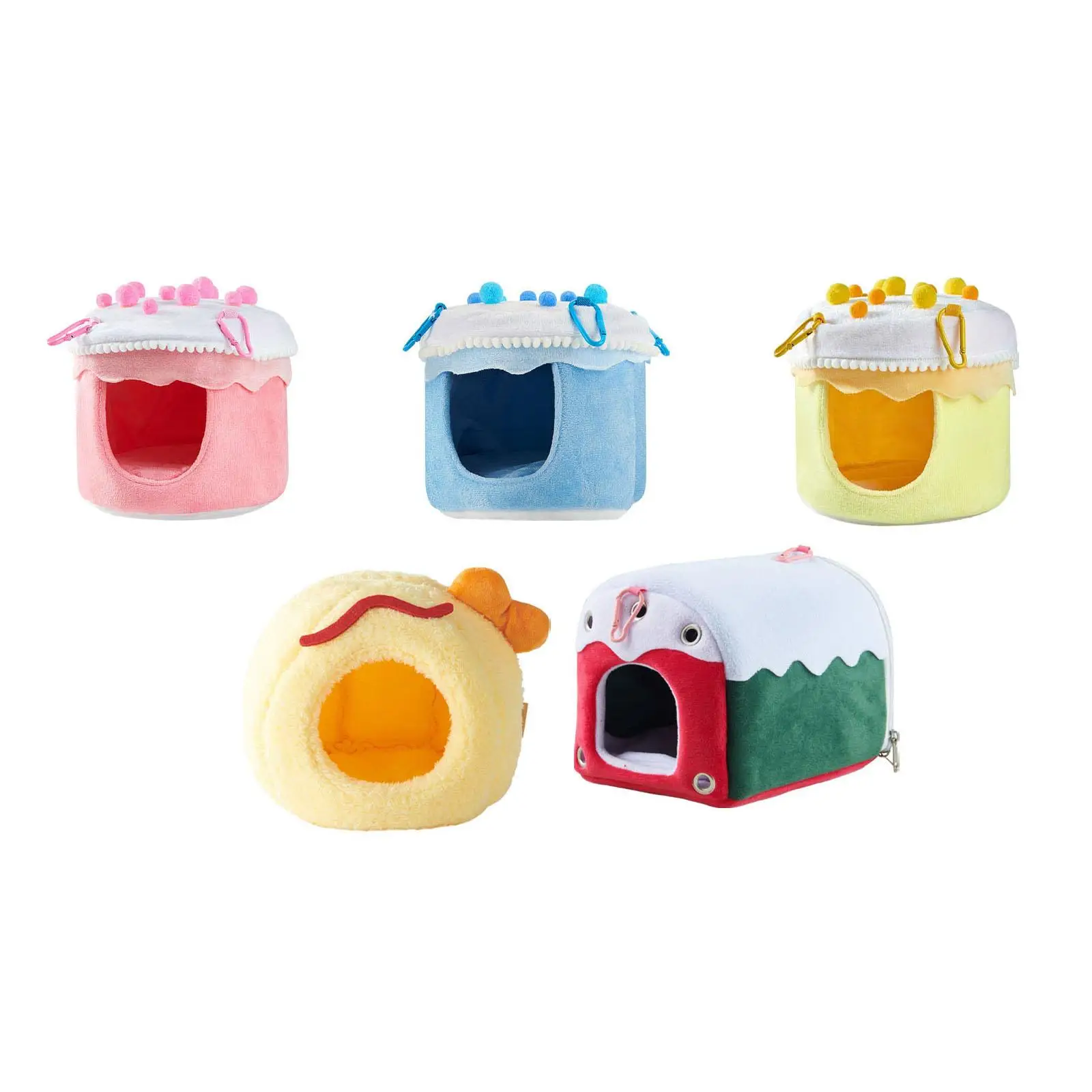 

Мягкий флисовый гамак-гнездо для птиц с губчатой поддержкой, подвесная кровать для попугаев, волнистых попугайчиков и мелких домашних животных