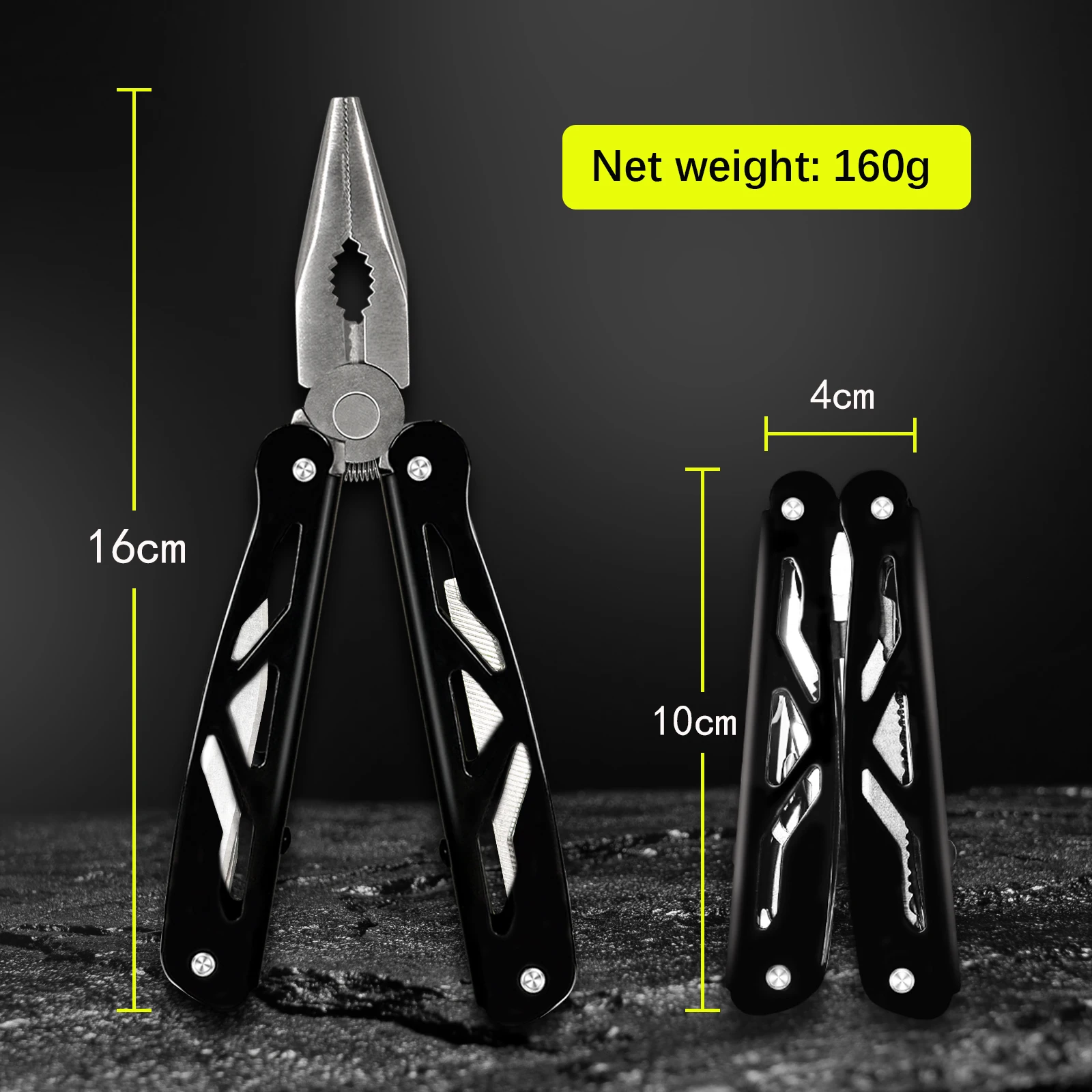 Multitool Camping Portable Stainless Steel Edc Folding Multifunction Tools Emergency Outdoor Survival Knife Pliers