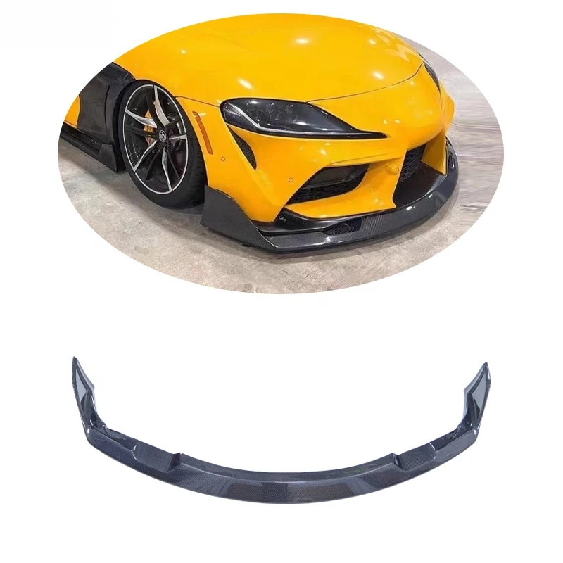 

Carbon Fiber Aimgain Style Front Bumper Lip for Supra A90 A91 2019-2022 Front Lip Chin Spoiler Car Accessories