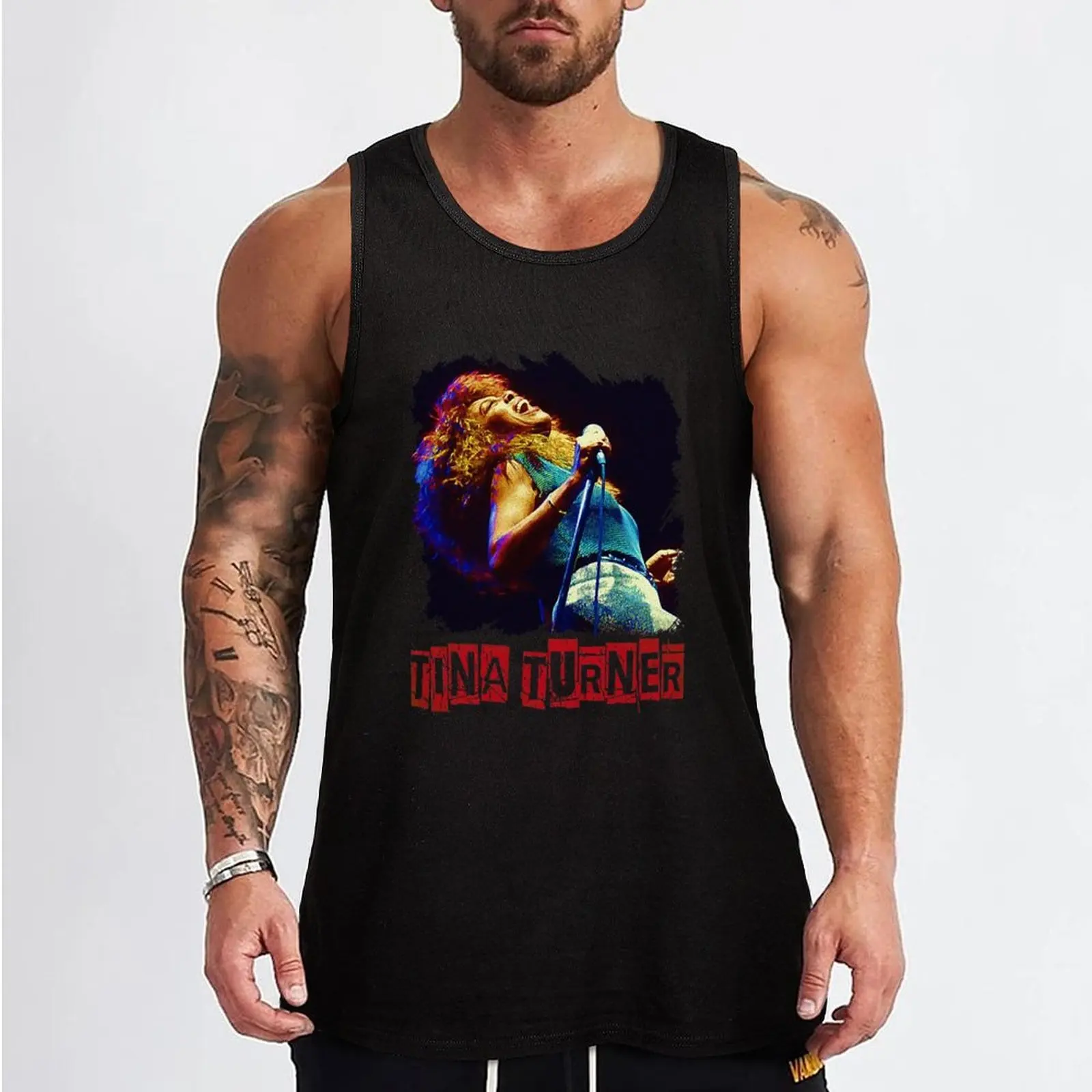 Queen of Rock n' Roll Tank Top clothing men cute tops clothes for men summer sports t-shirts for men