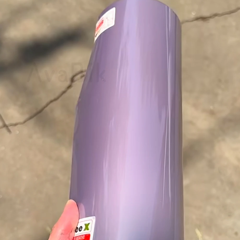 PPF TPU turn purple UV Color Change Car Headlight Protection Film to black Self-healing Anti-scratch For BMW Honda Ford Tesla
