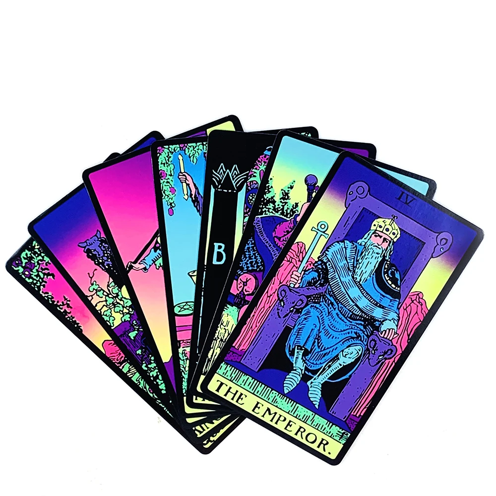 الأكثر مبيعاً بطاقات التارو لعبة الإصدارات الإنجليزية توقعات المستقبل العرافة طبعة أوراكل مجلس لعب لعبة الطاولة للحزب #4