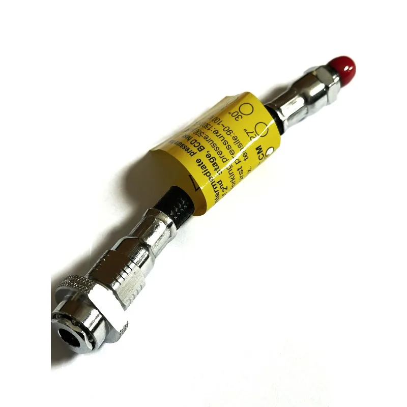 Drysuit-specific Side-mount Inflation Hose, Hands-free Labor-saving, Braided Low-pressure Hose for Technical Diving