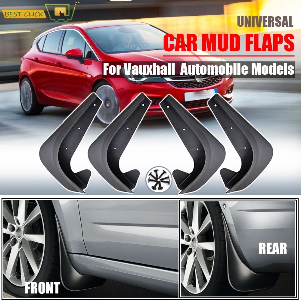 Mud Flaps For Vauxhall Opel Adam Astra Corsa Antara Insignia Vectra Zafira Mudflaps Splash Guards Mudguards Fender Front Rear