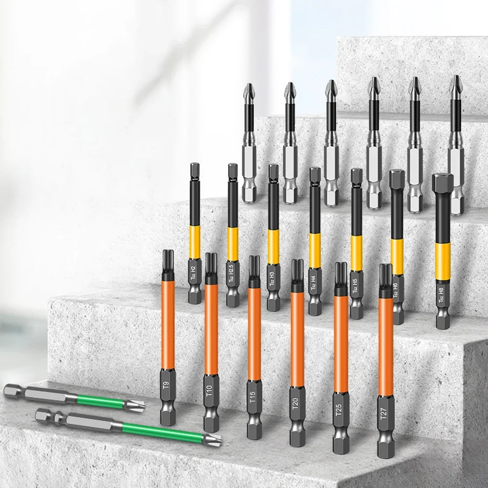 32/34/67PCS For Torx Star Hex Cross Screwdriver Bits Set With Magnetic Tip High Torque For Home Appliance And Workshop Repair