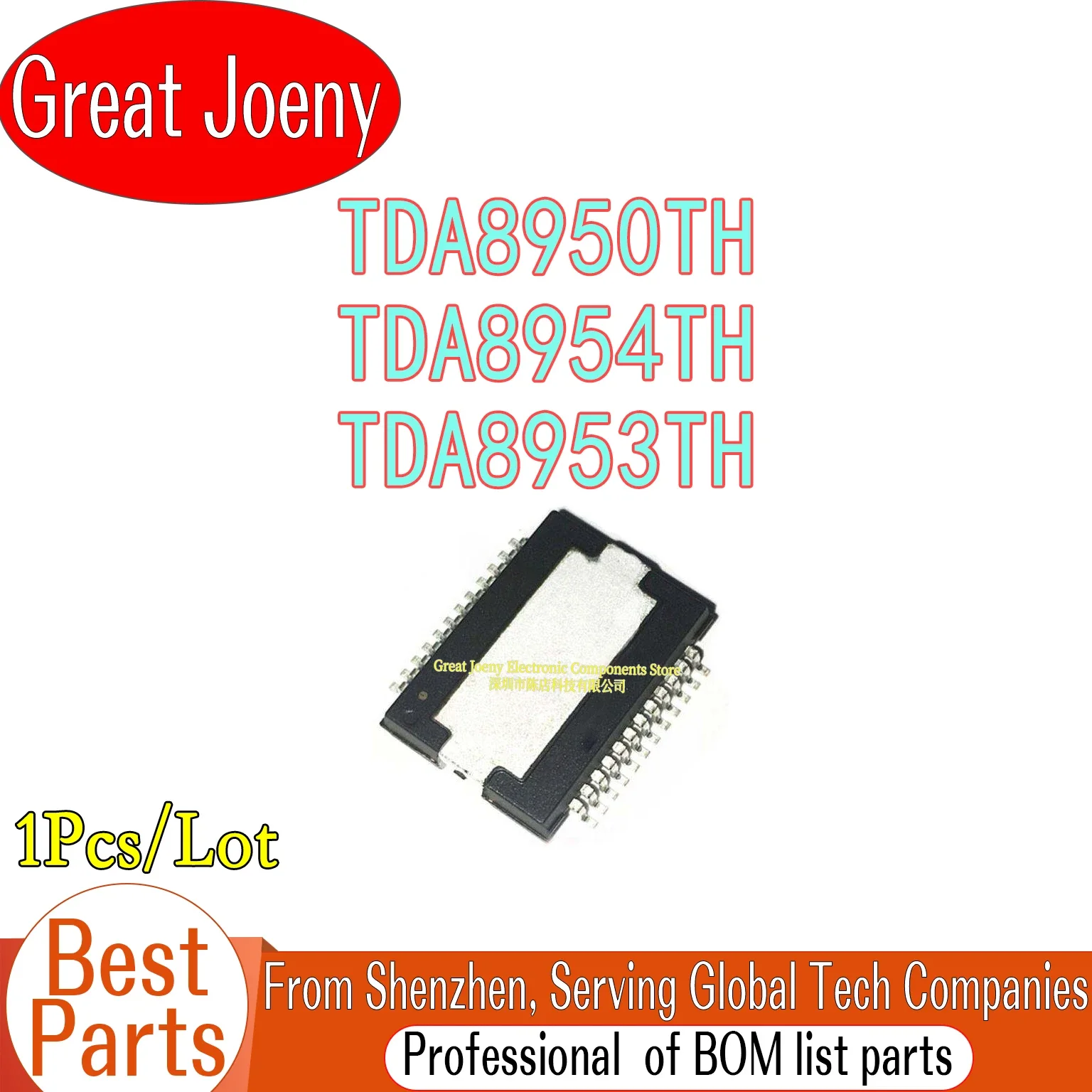 

(1piece)100% New TDA8950TH TDA8954TH TDA8953TH TDA8950 TDA8954 TDA8953 HSOP Chipset Bulk Best Price