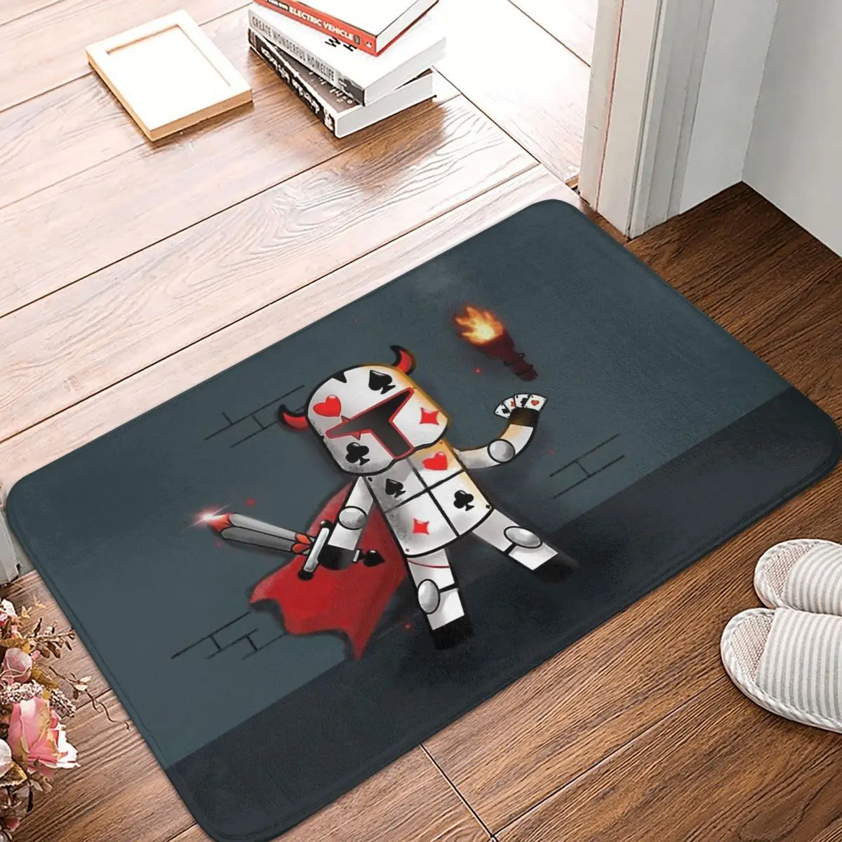 Shovel Knight 8 Bit ACT Game Bath Mat Card Knight Doormat Kitchen Carpet Entrance Door Rug Home Decor