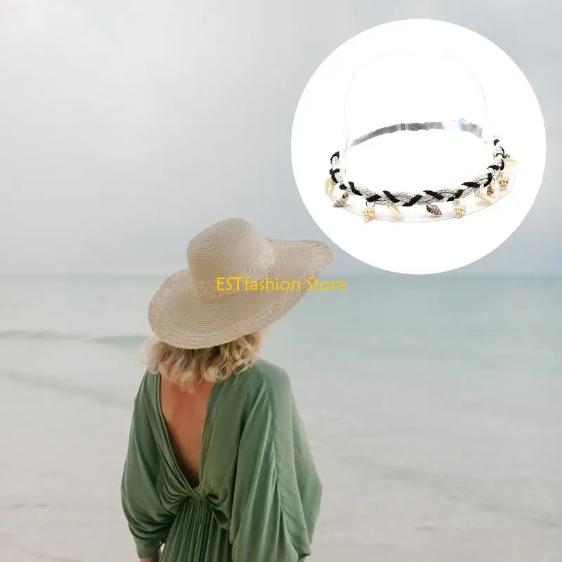 Y5GCネイティブアメリカンハットバンドカウボーイハットバンドターコイズビードハットベルトメキシカンハットバンドウエスタンハットバンドFedoras Hat Band