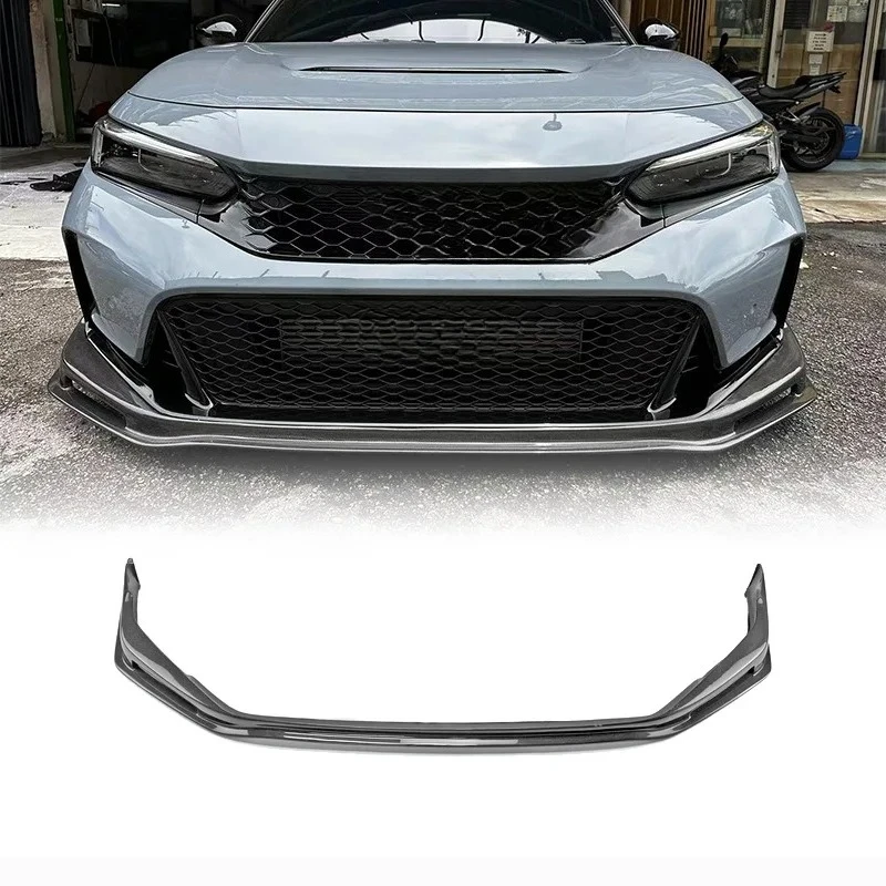 

Suitable For Honda Civic TypeR FL5 SPOON Carbon Brazing Front Lip Front Shovel Front Lower Lip Retrofit