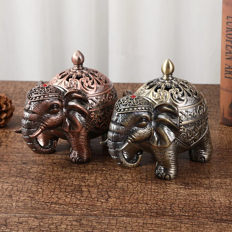 

New European elephant censer high foot shape extension dining room censer decoration