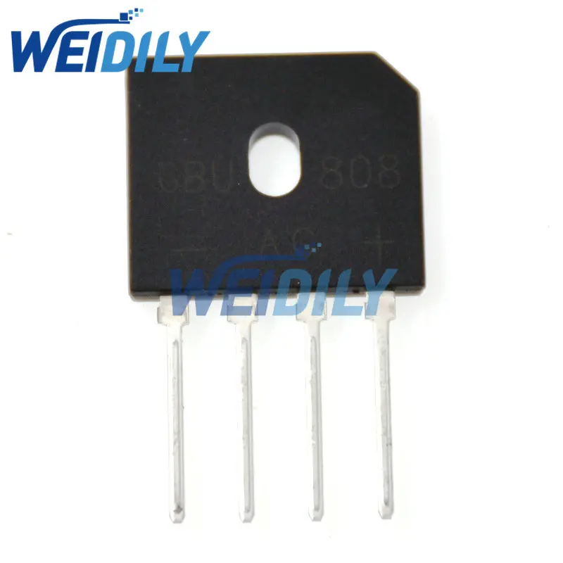 5PCS GBU808 800V 8A power Diode Bridge Rectifier New