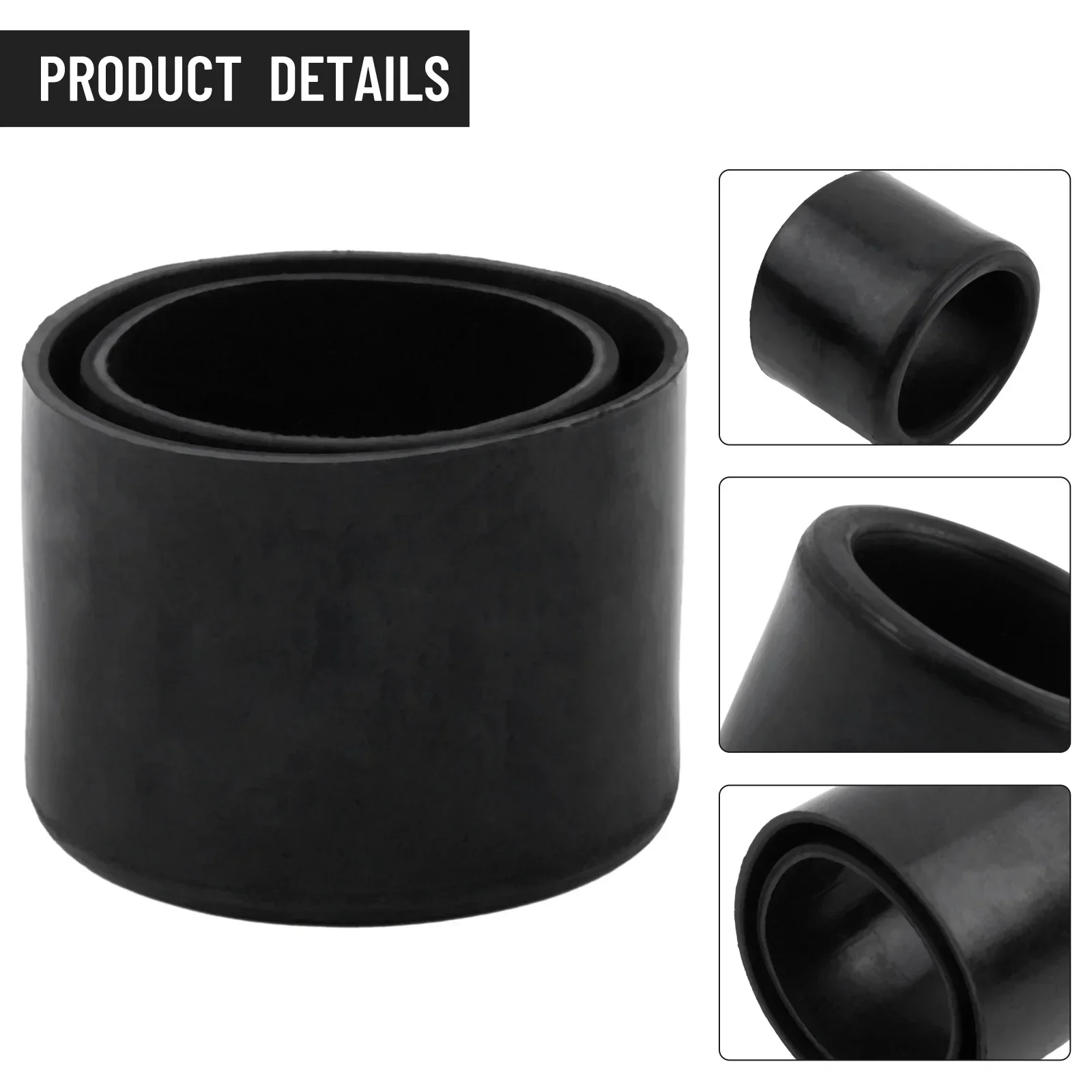 55*44mm Rubber Marine Rod Holder Inserts Protector Boat Yacht Fishing Insert Protectors Fishing Tool parts For Rocket Launchers