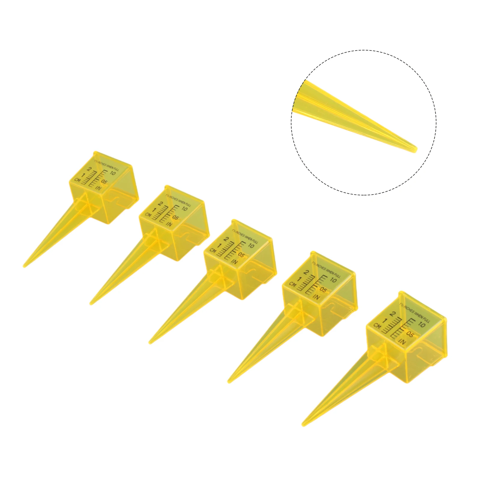 Outdoor Rain Gauge for Garden Lawn Use with Precise Rainfall Measurement and Long Lasting Weatherproof Materials