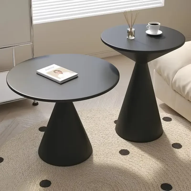 Round Coffee Table for Home Living Room Side Table Small Sofa Sideboard Bedroom Hotel Corner Table Modern Living Room Decor