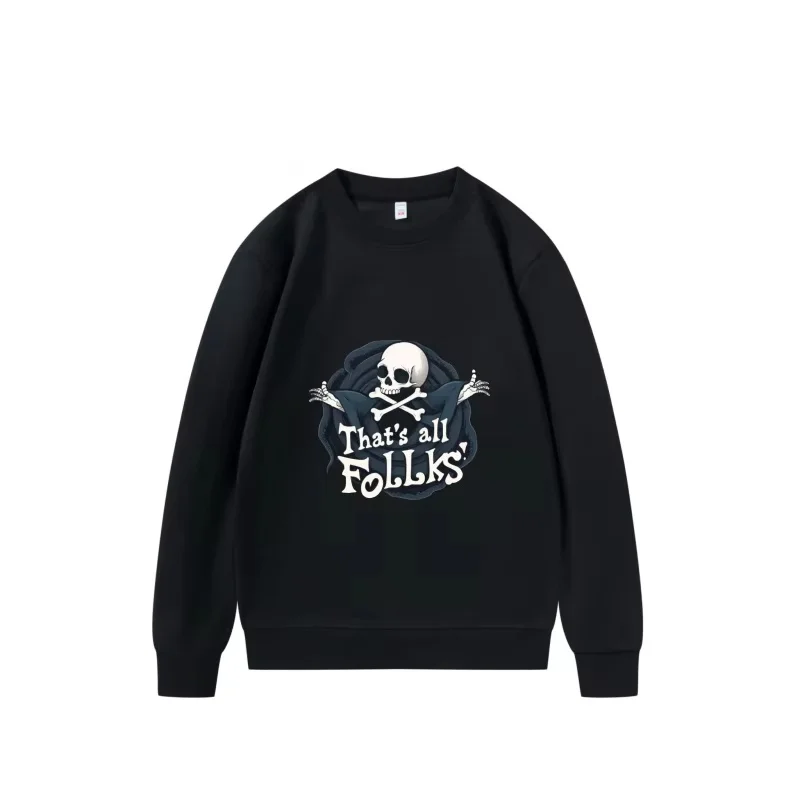 

2026 сезонный 250 г плотный хлопковый свитшот с круглым вырезом большого размера свободного покроя из США Бесплатная доставка с круглым вырезом