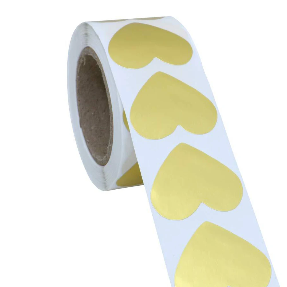 

Heart Sticker Biscuit Stickers Label Bakery Homemade for Baked Goods Thank You Labels