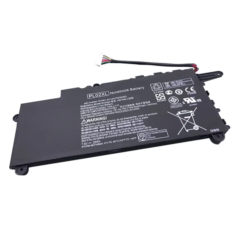 Imagem -02 - Bateria do Portátil para hp Pavilion 11 X360 11-n010dx 11-n000snx 11-n014tu 11-n030tu 751681421 Hstnn-lb6b Db6b 7.6v Novo Lmdtk-pl02xl