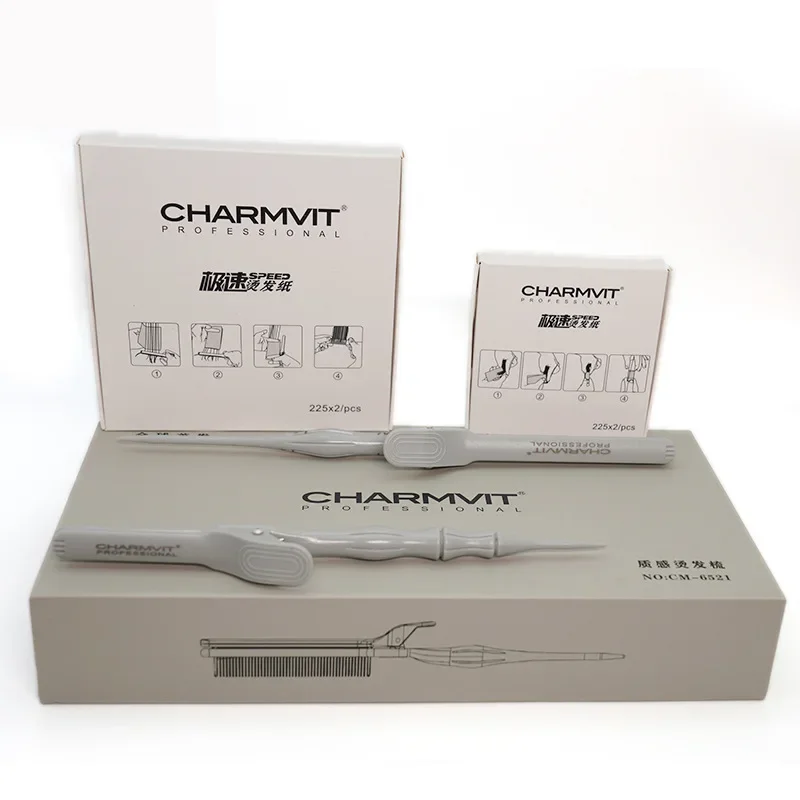 

Многофункциональная расческа для окрашивания волос с зажимом, парикмахерская, холодная завивка, электрический набор хлопчатобумажной бумаги, расческа для завивки хвоста с острым хвостом