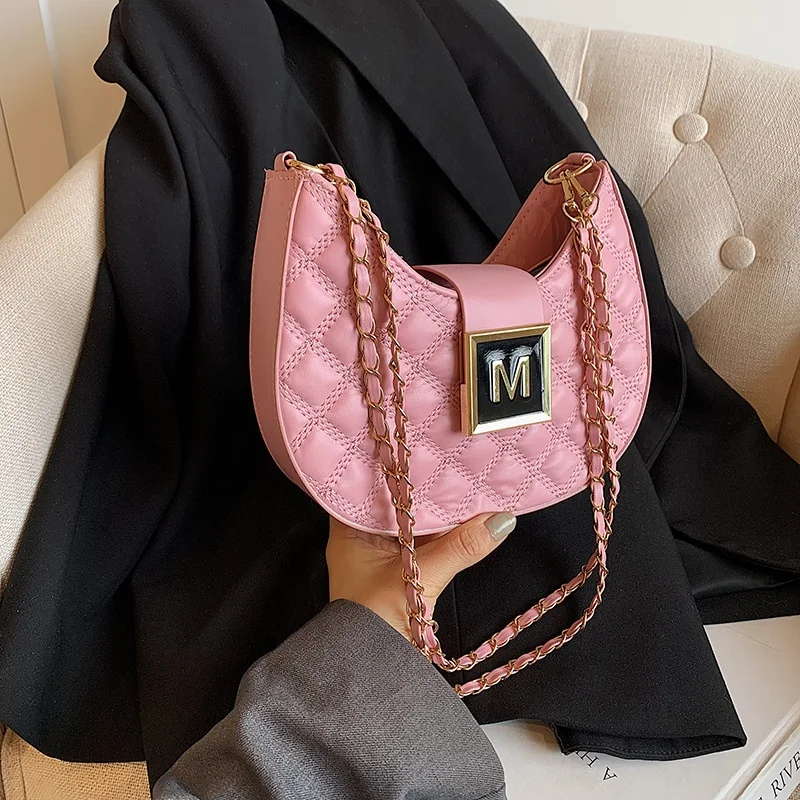 Borsa da donna di lusso leggera di nicchia Design del marchio 2024 Borsa a tracolla All Match di nuova moda