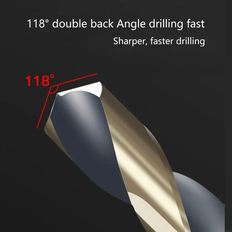 Draagbare 12mm-35mm Spiraalboor Ronde Schacht Verminderde Schacht Boren HSS Multifunctionele Metalen Boor Accessoires Y4QC