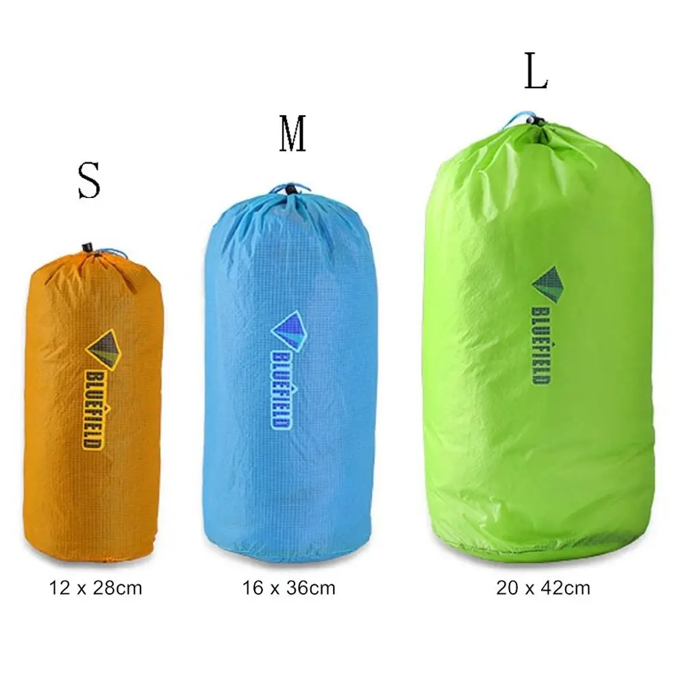 Waterproof Storage Pouches Nylon Cord Bag Storage Bag Travel Drawstring Bag Outdoor Portable Dry Bag Fishing Rafting Swimming