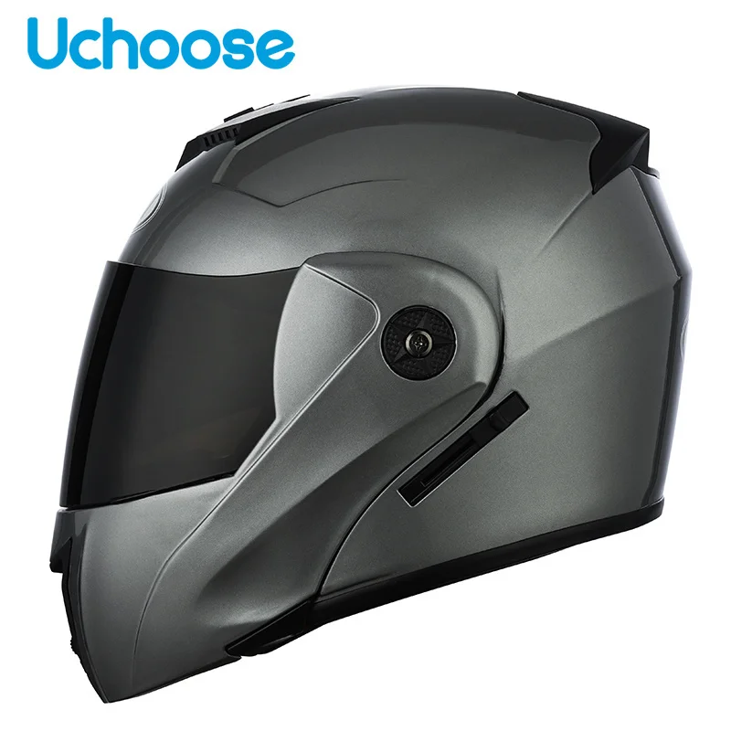 

Мотоциклетный шлем с откидной крышкой DOT ECE casco casque Moto cross moto rbike Helmet с внутренним солнцезащитным козырьком шлемы 106 для мужчин