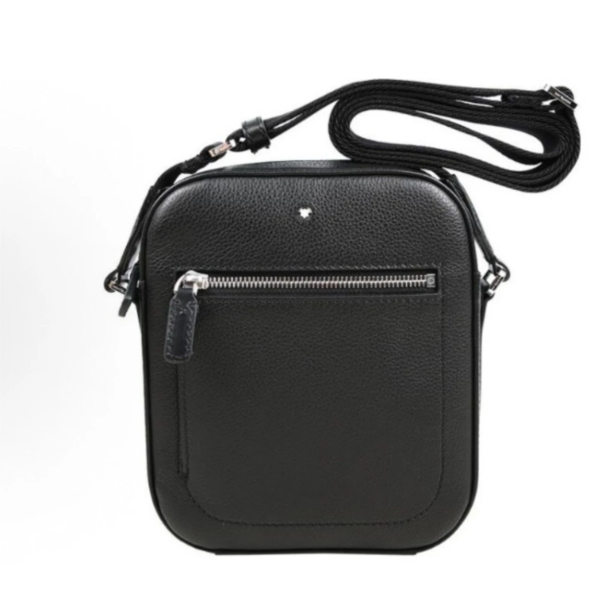 

Luxury Men Leather Crossbody Bag Soft Grain Vertical Reporter Business Sling Bag Fashion Classic Commuter Bag for Work Travel