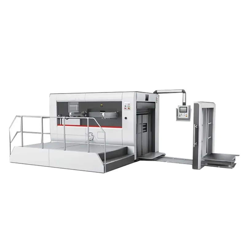 Automatic Cardboard Carton Flat Bed Die Cutting and Indentation Machine for Manufacturing