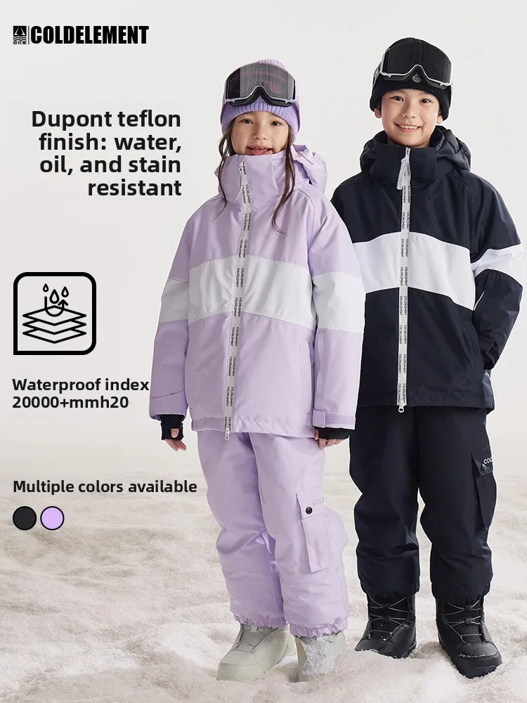 

Children'S Ski Suits And Pants, Outdoor Warm Winter Snow Suits Jackets, Men'S And Women'S Versatile Single And Double Board Ski