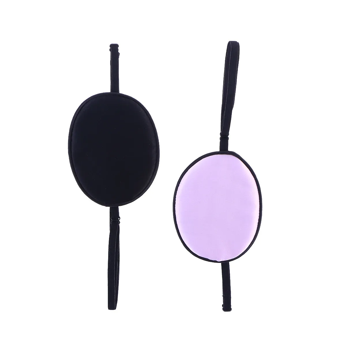 

2 Pieces Soft Breathable Eye Patch Made of Silk Cotton Amblyopia Lazy No Light Leakage Comfort Fit