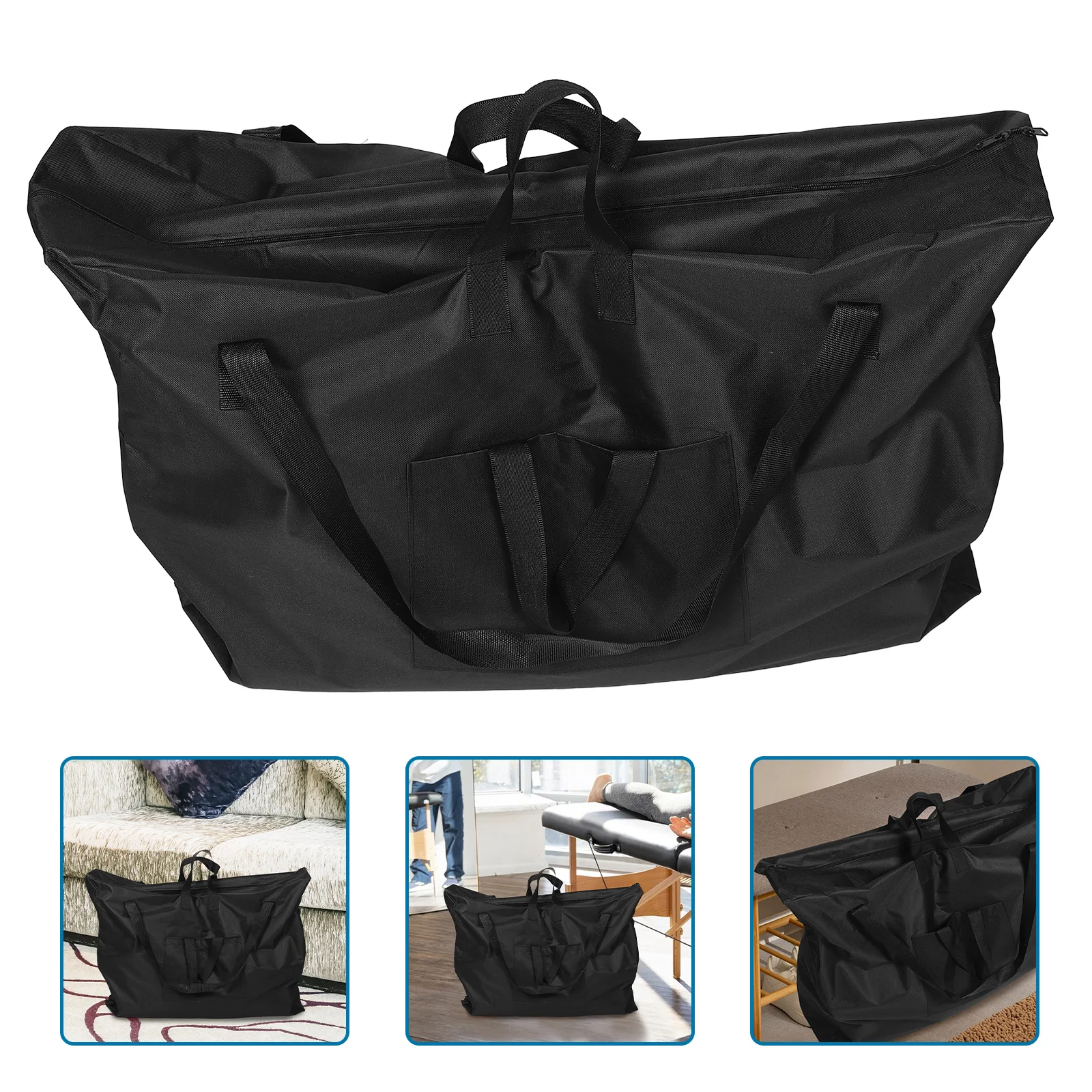 

Folding Massage Bed Backpack Portable Storage Bags Waterproof Foldable for Home Outdoor Massager Carrying Bag