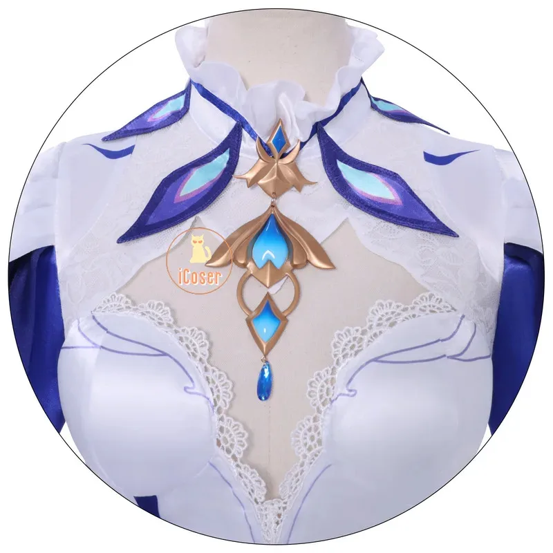 25COSiCoser Wuthering Waves Cantarella Cosplay Costume Wig Dress Headwear Earrings Rinascita Fisalia Family Halloween Party for