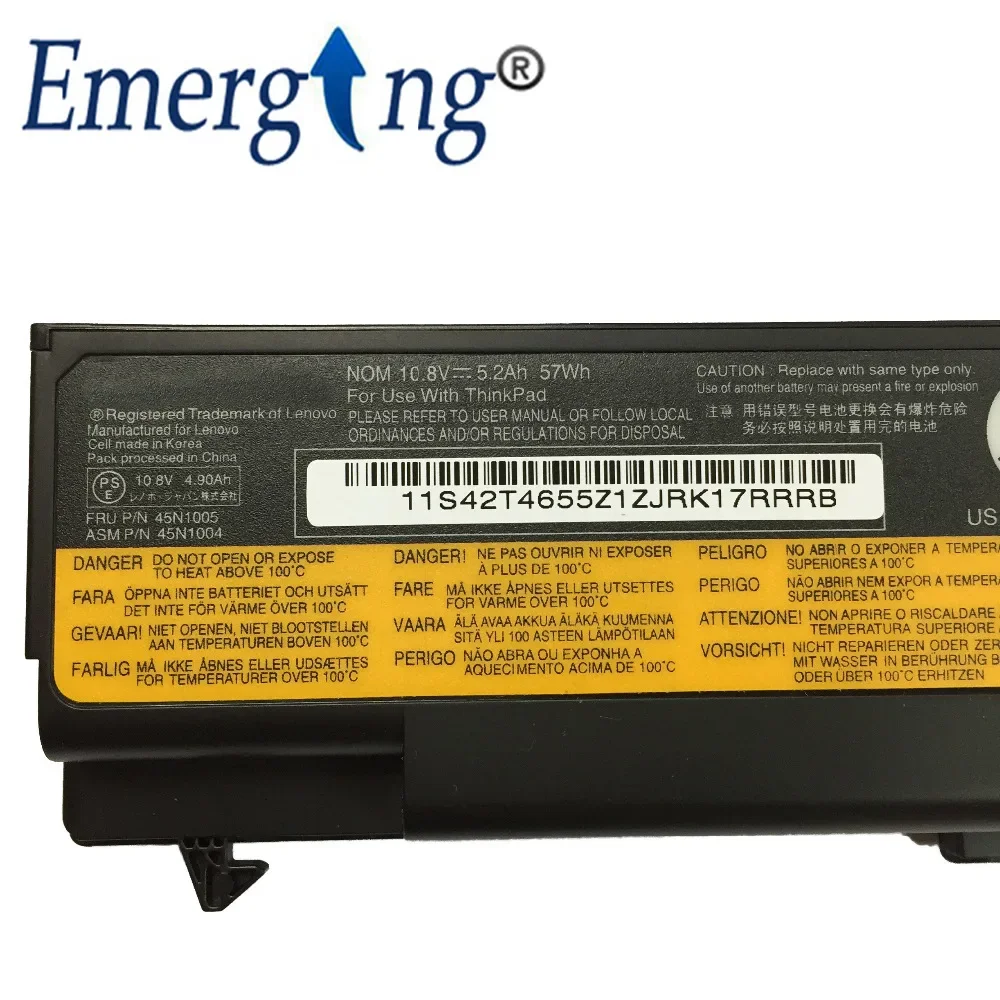 New Original Laptop Battery for  Lenovo Thinkpad T530 W530 T430i L430 530 SL430 T410 T420 T430