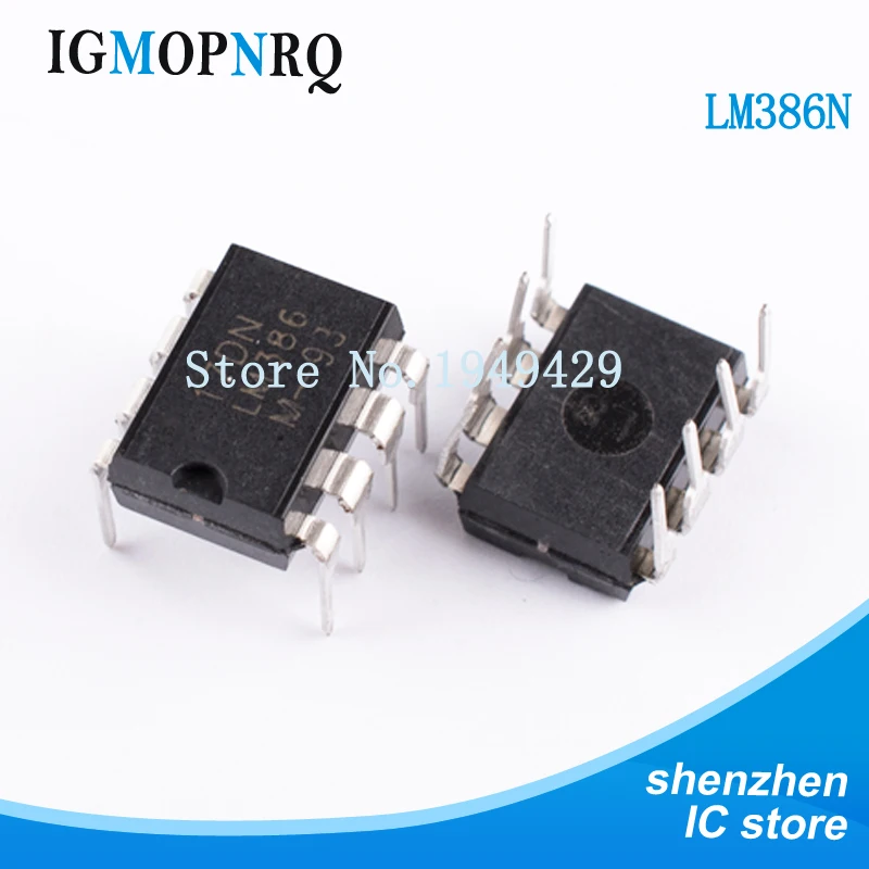 10 teile/los lm386n dip8 lm386 dip LM386N-1 LM386-1 neue ic