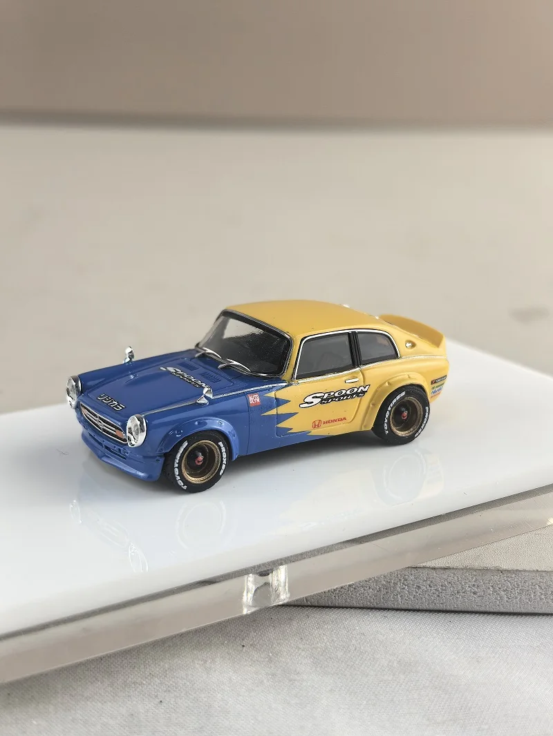 ダイキャスト 1:64 スケールホンダ S800 モータル修正された車モデルグッズおもちゃギフトお土産ディスプレイ飾り