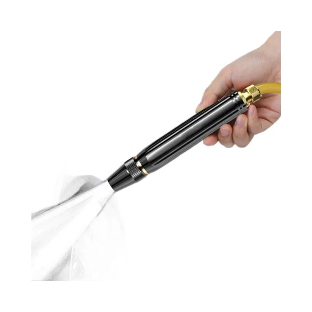 Adjustable High Pressure Car Wash Nozzle, Garden Hose Spray Gun, Watering & Cleaning, Pressure Boosting, Car Accessories